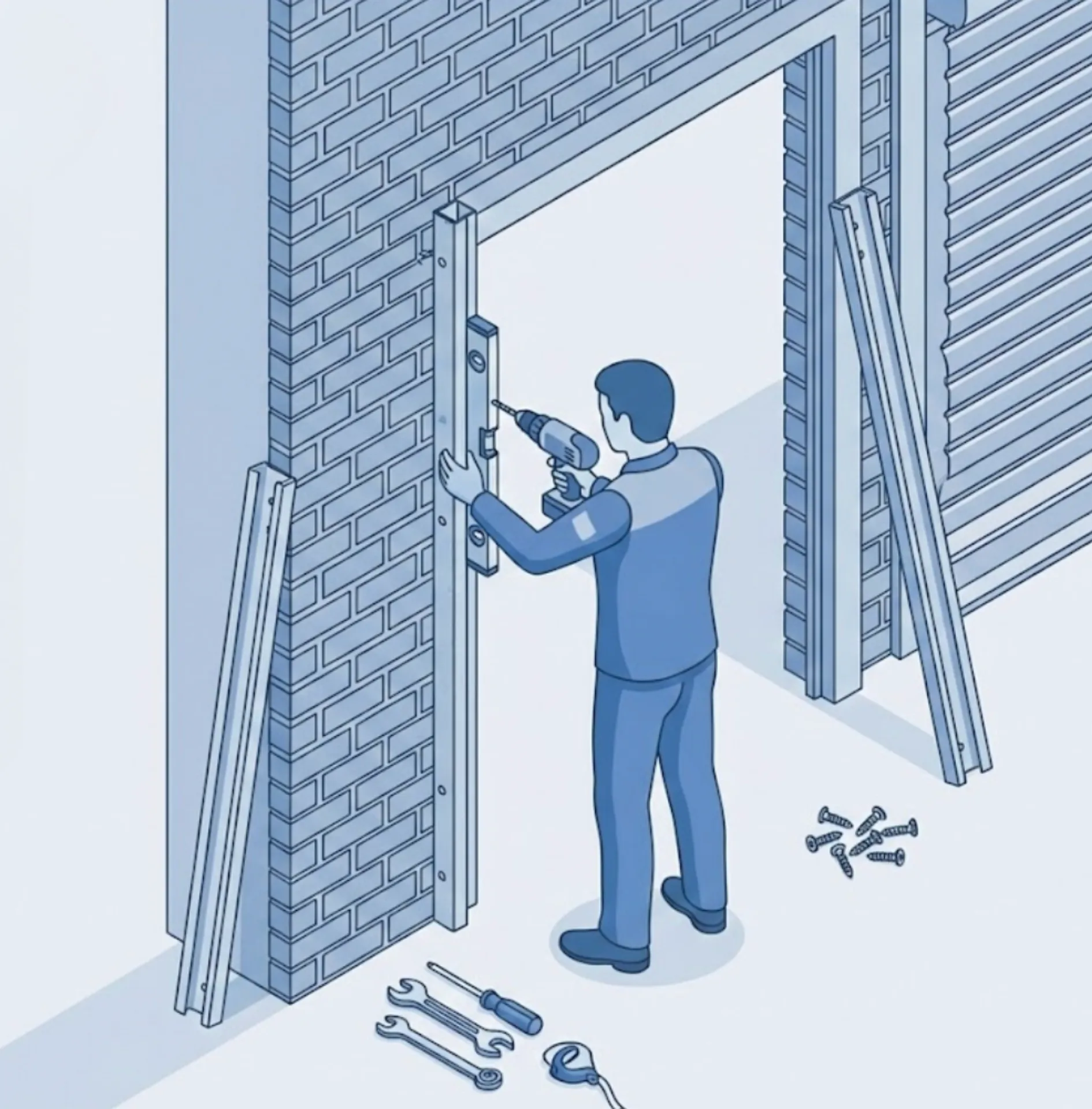 Reparation coulisses et rails - DRM Orleans